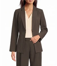 Gibson & Latimer Perfect Fit Woven Notch Lapel Long Sleeve Coordinating Suiting Blazer