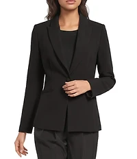 Gibson & Latimer Perfect Fit Woven Notch Lapel Long Sleeve Coordinating Suiting Blazer