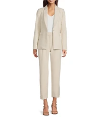 Gibson & Latimer Perfect Fit Woven Notch Lapel Long Sleeve Coordinating Suiting Blazer