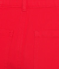 Gibson & Latimer Perfect Fit Woven Twill Patch Pocket Roll Cuff Shorts