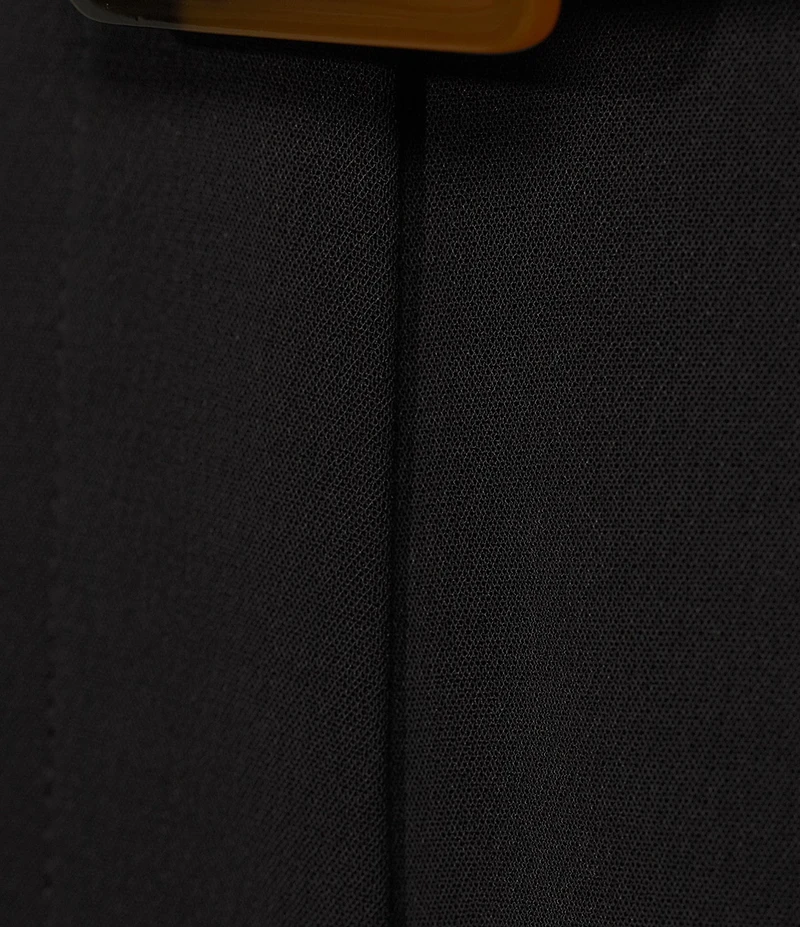 Gibson & Latimer Woven Belted Regular Rise Pleated Trouser Coordinating Shorts