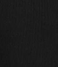 Gibson & Latimer Ribbed Knit Crochet V-Neck Sleeveless Tank Top
