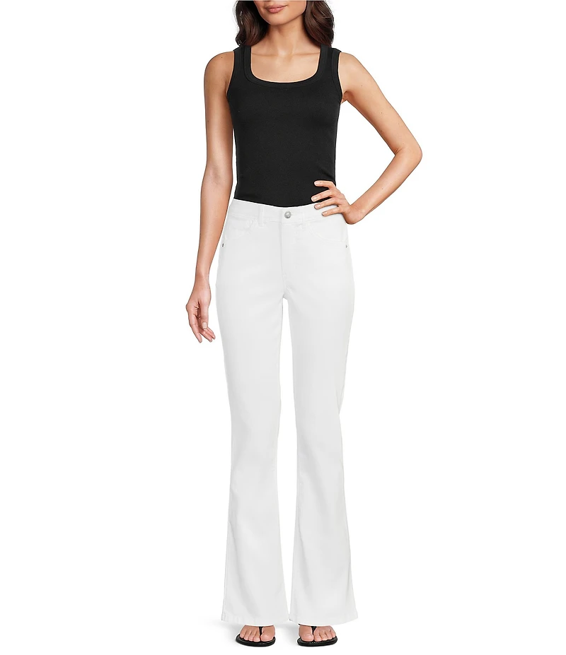 Gibson & Latimer Ribbed Knit Scoop Neck Sleeveless Tank Top