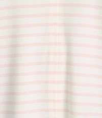 Gibson & Latimer Stripe Print Short Sleeve V-Neck Knit Shirt