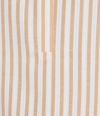 Gibson & Latimer Stripe Seersucker V-Neck 3/4 Sleeve Coordinating Blouse