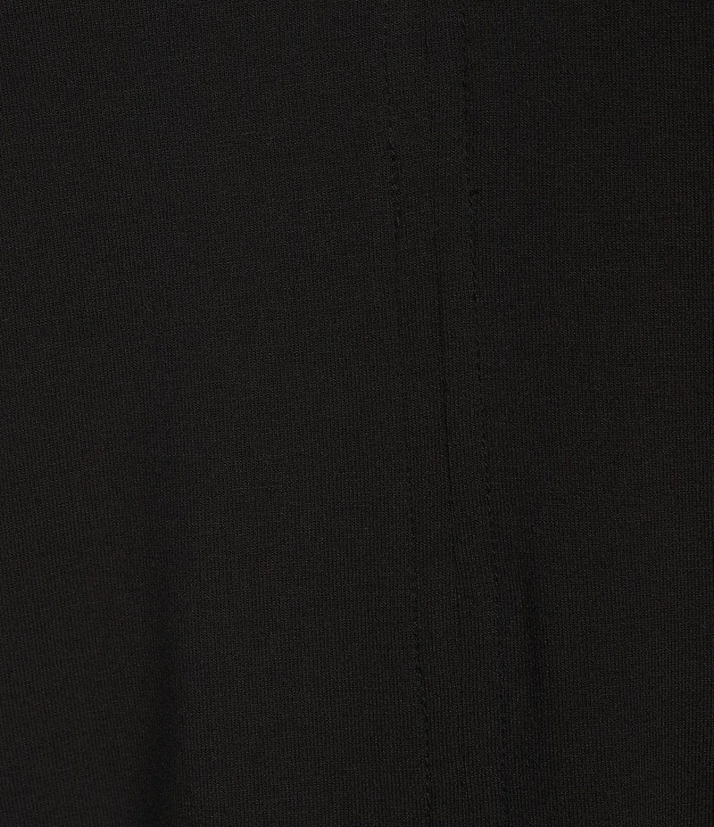 Gibson & Latimer Knit V-Neck Dropped Short Sleeve Shell Shirttail Tee Shirt