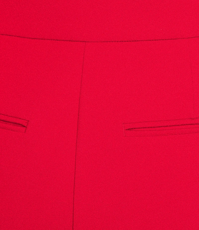 Gibson & Latimer Woven High Rise Pleated Front Wide Leg Coordinating Trousers