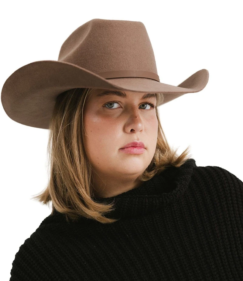 Gigi Pip Shane Wool Cowboy Hat