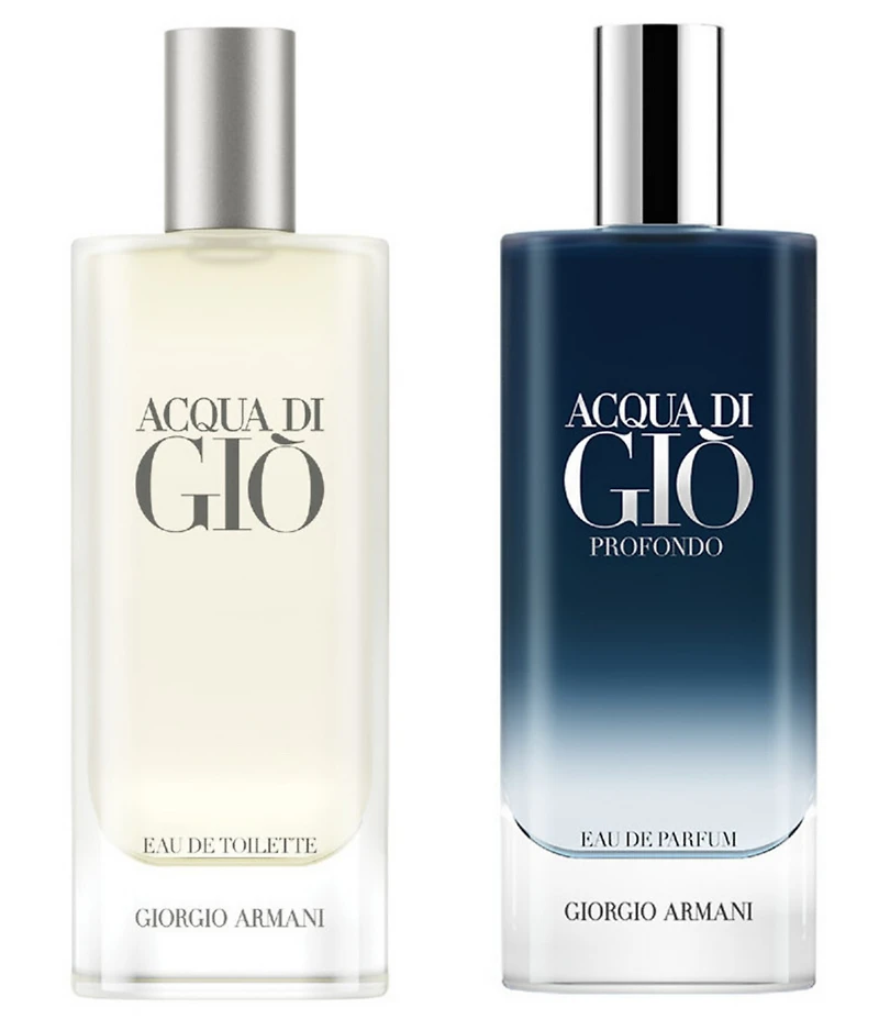 Giorgio Armani Acqua di Gio Eau de Toilette and Acqua di Gio Profondo Eau de Parfum Gift Set