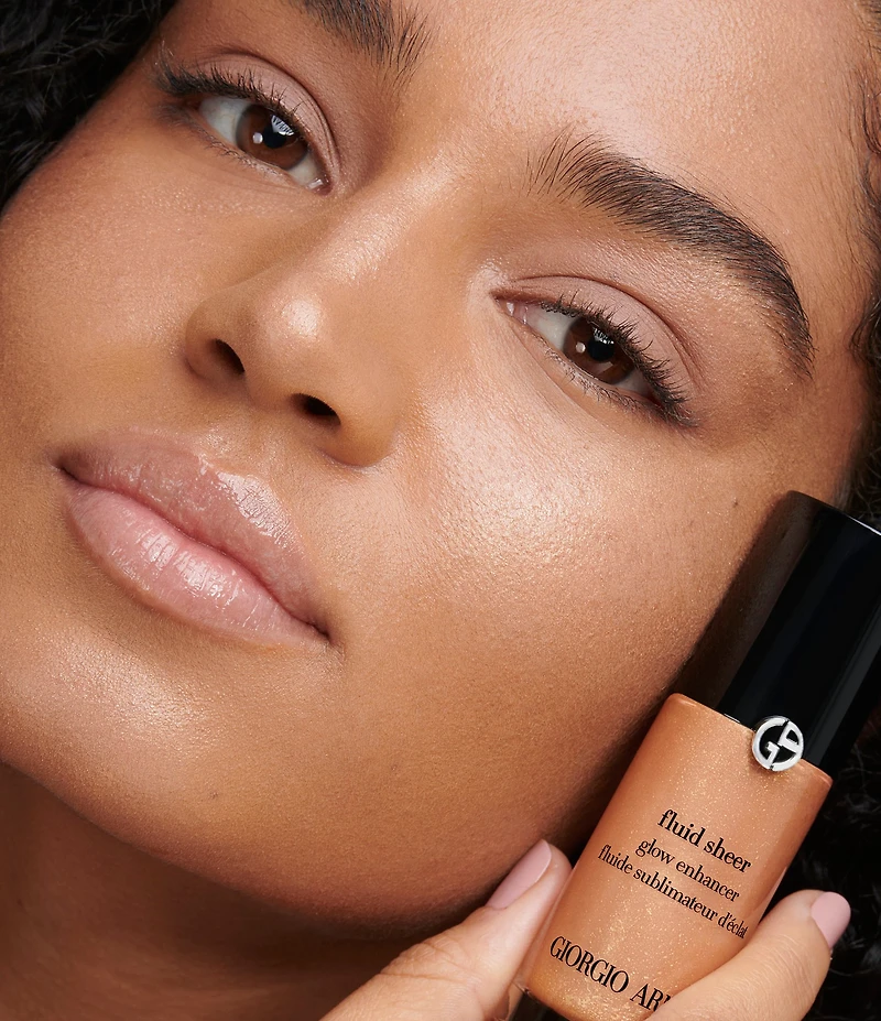 Giorgio Armani ARMANI beauty Fluid Sheer Glow Enhancer Highlighter, Bronzer, and Blush Makeup