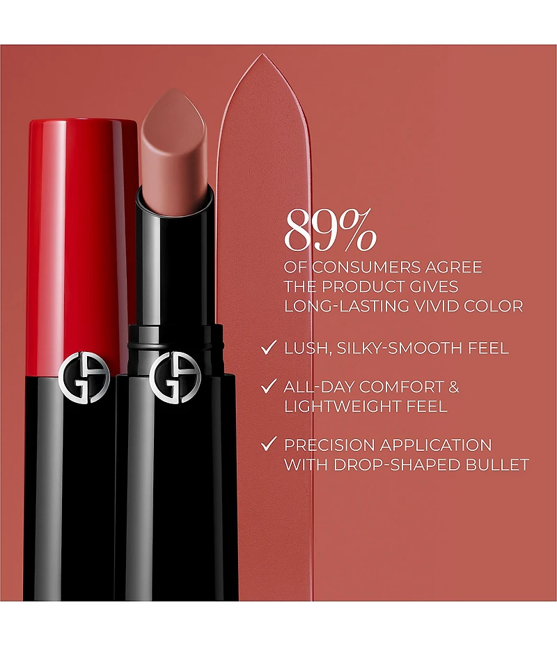 Giorgio Armani ARMANI beauty Lip Power Longwear Satin Lipstick