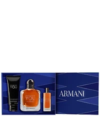 Giorgio Armani Emporio Armani Stronger With You Intensely Eau de Parfum 3-Piece Gift Set