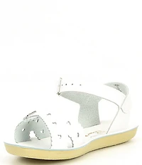 Saltwater Sandals by Hoy Girls' Sun-San Sweetheart Water Friendly Leather Sandals (Youth)