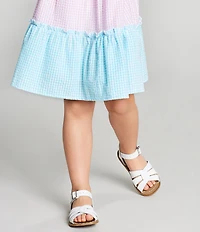 Saltwater Sandals by Hoy Girls' Original Leather Water Friendly Sandals (Infant)