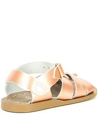 Saltwater Sandals by Hoy Girls' Original Leather Water Friendly Sandals (Infant)