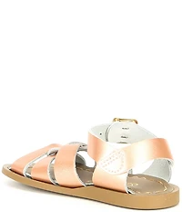 Saltwater Sandals by Hoy Girls' Original Leather Water Friendly Sandals (Infant)
