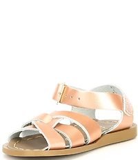 Saltwater Sandals by Hoy Girls' Original Leather Water Friendly Sandals (Infant)