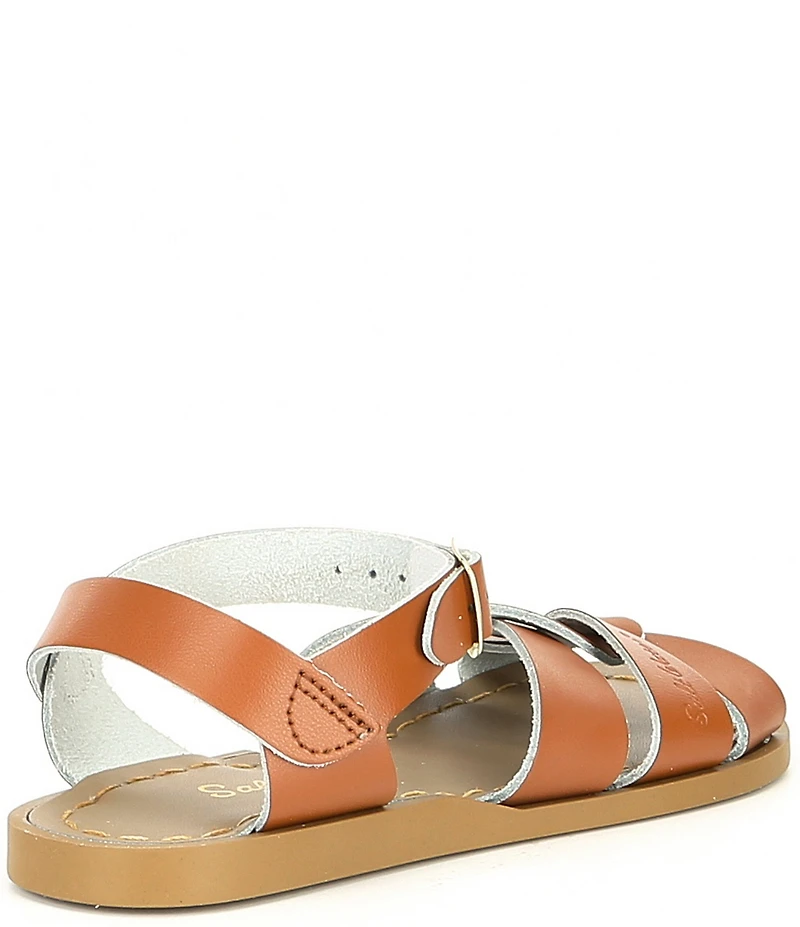 Saltwater Sandals by Hoy Girls' Original Water Friendly Leather Sandals (Toddler)