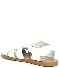 Saltwater Sandals by Hoy Girls' Original Water Friendly Leather Sandals (Toddler)