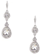 Givenchy Crystal Linear Earrings