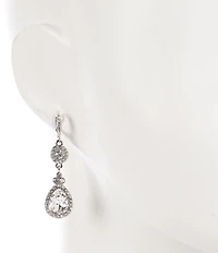 Givenchy Crystal Linear Earrings
