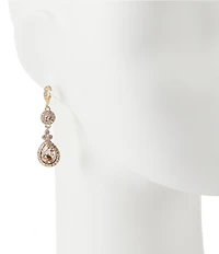 Givenchy Crystal Linear Earrings