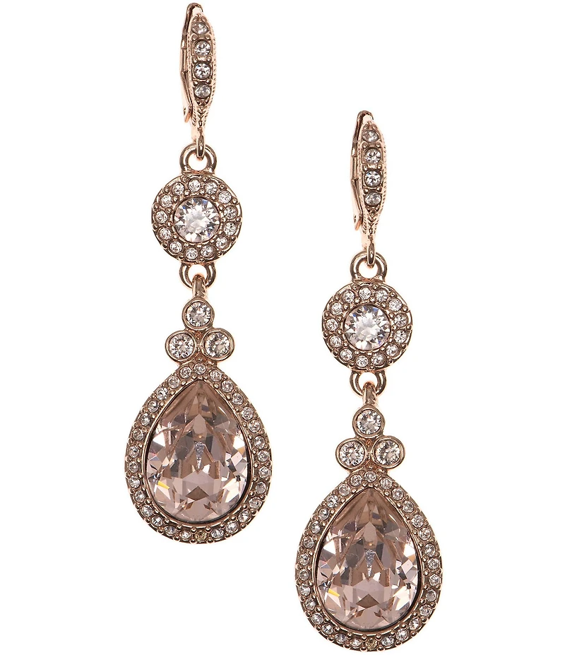 Givenchy Crystal Linear Earrings