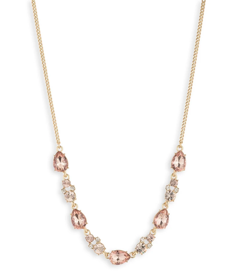 Givenchy Crystal Frontal Collar Necklace