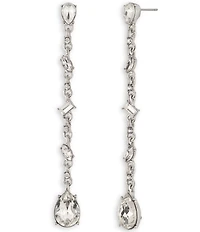 Givenchy Crystal Linear Earrings