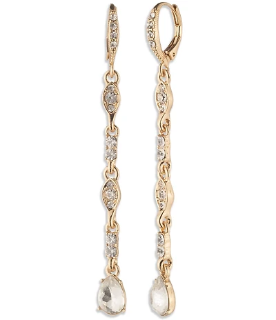 Givenchy Crystal Linear Earrings