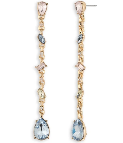 Givenchy Crystal Linear Earrings
