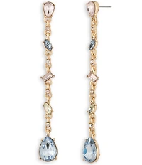 Givenchy Crystal Linear Earrings