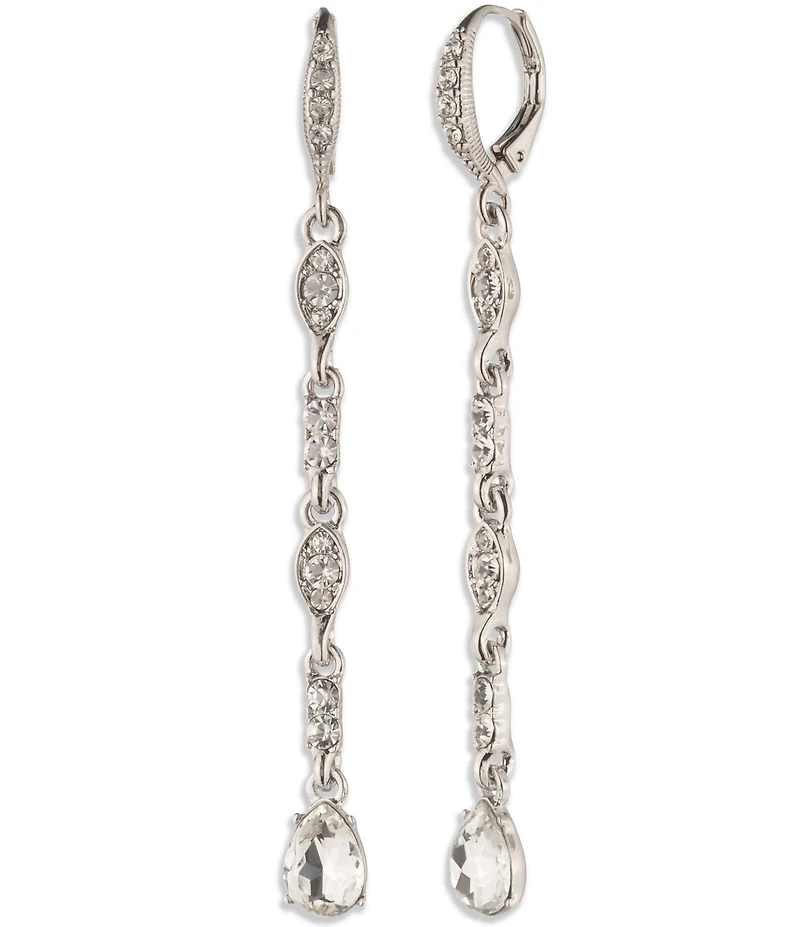Givenchy Crystal Linear Earrings