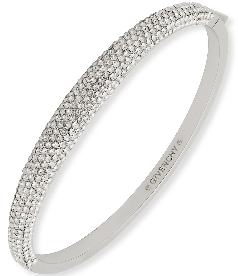 Givenchy Crystal Pave Bangle Bracelet