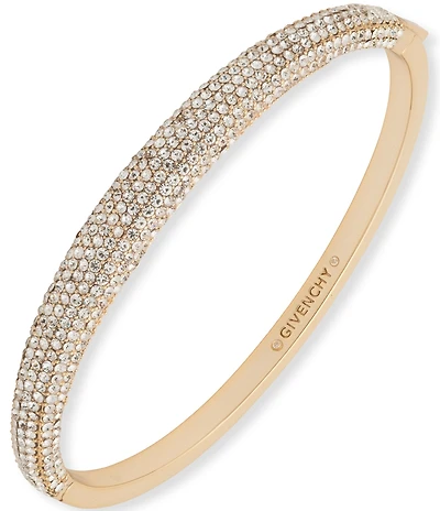 Givenchy Crystal Pave Bangle Bracelet
