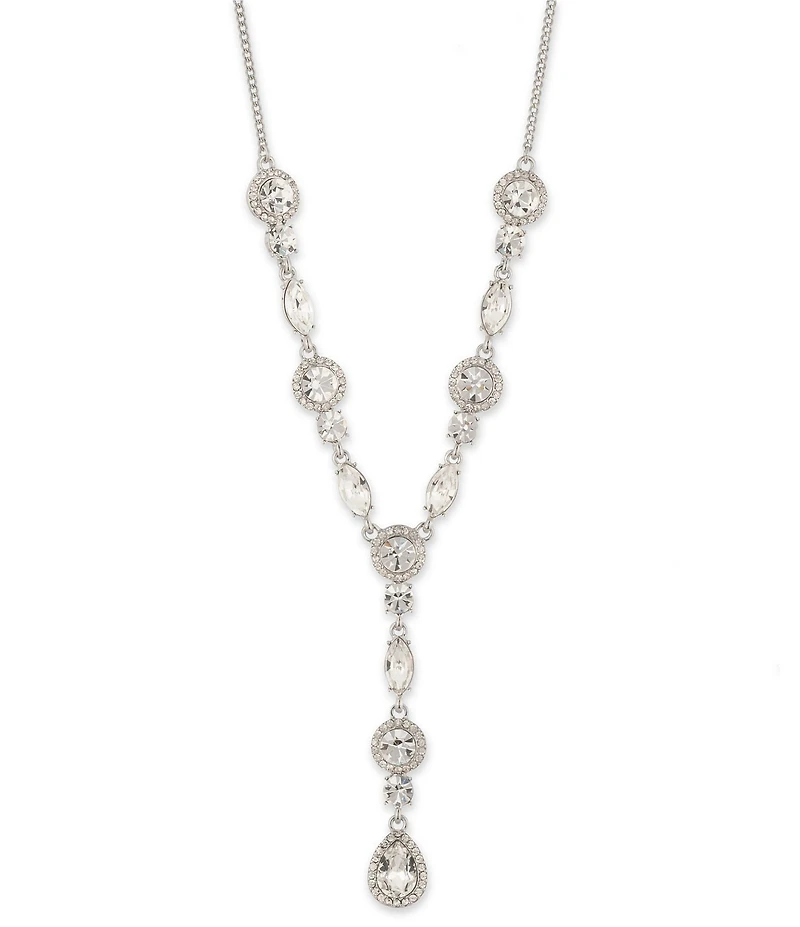Givenchy Crystal Y Necklace