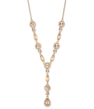 Givenchy Crystal Y Necklace