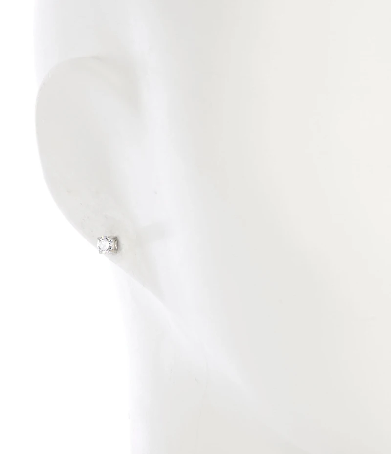 Givenchy Cubic Zirconia Stainless Steel Stud Earrings