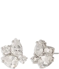 Givenchy CZ Cluster Stud Earrings