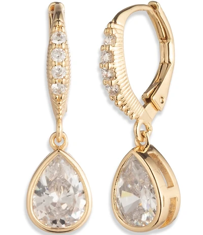 Givenchy CZ Drop Earrings