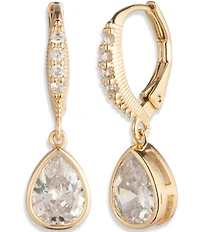 Givenchy CZ Drop Earrings