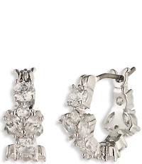 Givenchy CZ Huggie Hoop Earrings