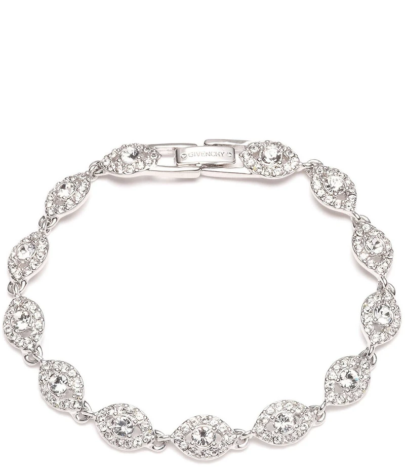 Givenchy Givenchy Gold Flex Crystal Line Bracelet
