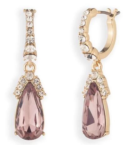 Givenchy Hoop Pear Drop Earrings