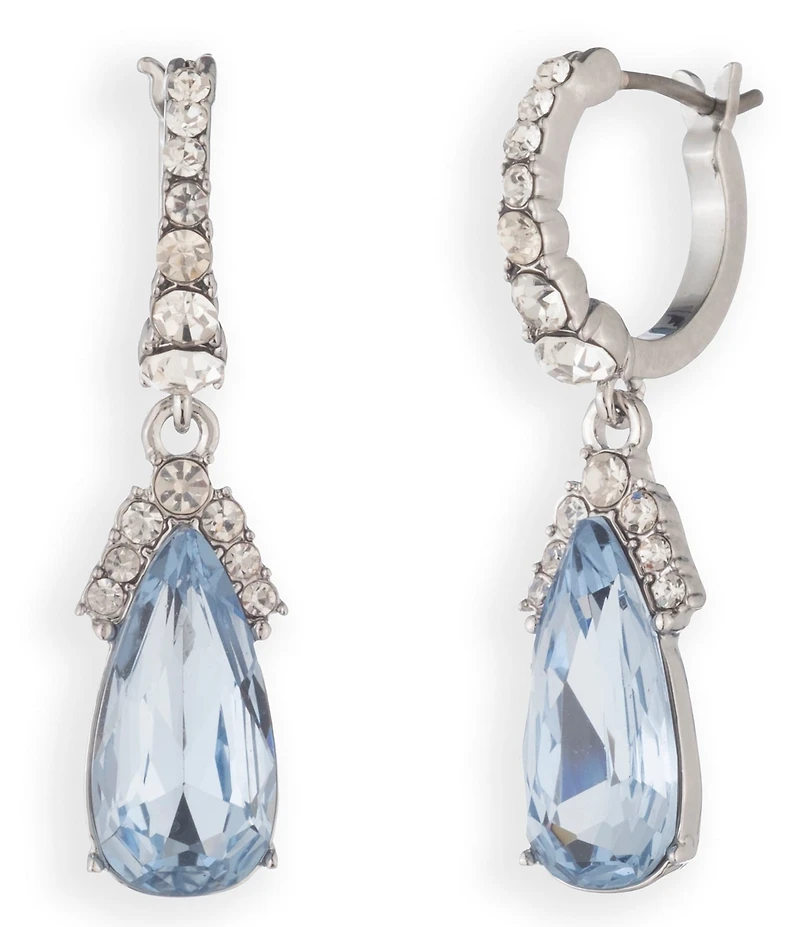 Givenchy Hoop Pear Drop Earrings