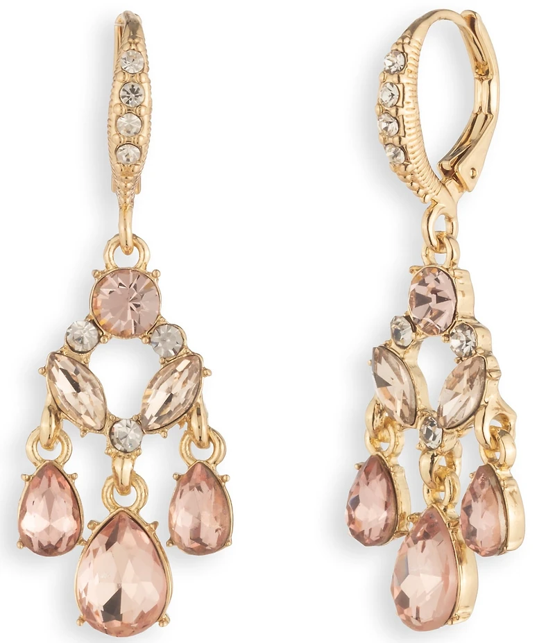 Givenchy Multi Stone Chandelier Earrings
