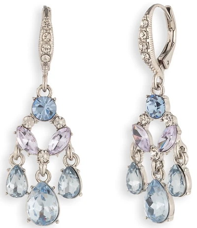 Givenchy Multi Stone Chandelier Earrings
