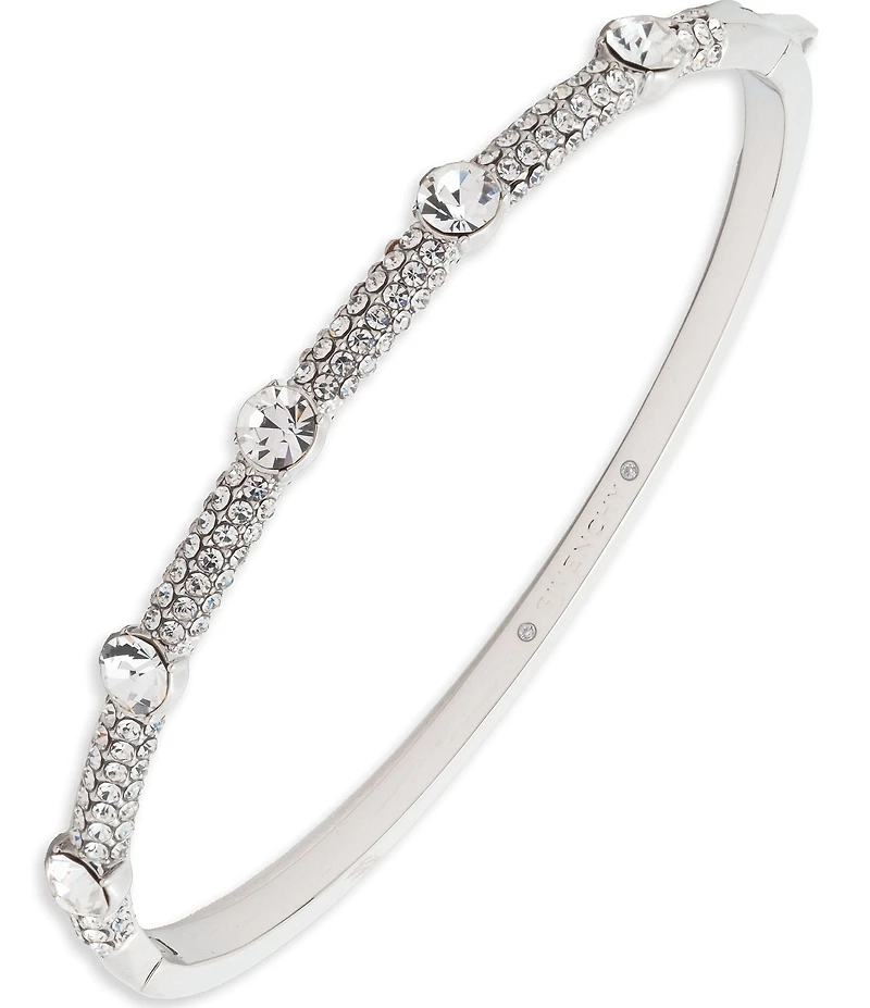 Givenchy Pave Bangle Bracelet