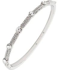 Givenchy Pave Bangle Bracelet