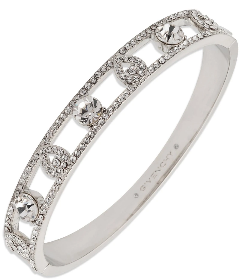 Givenchy Pave Pear Bangle Bracelet